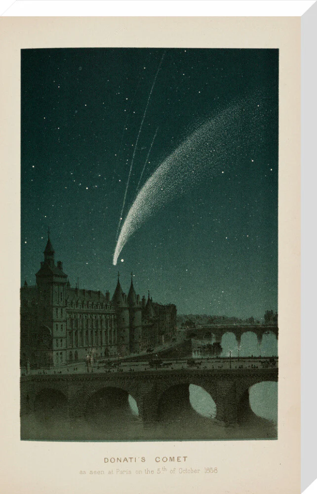 'Donati's Comet, as seen at Paris on the 5th of October 1858.' - Image 66