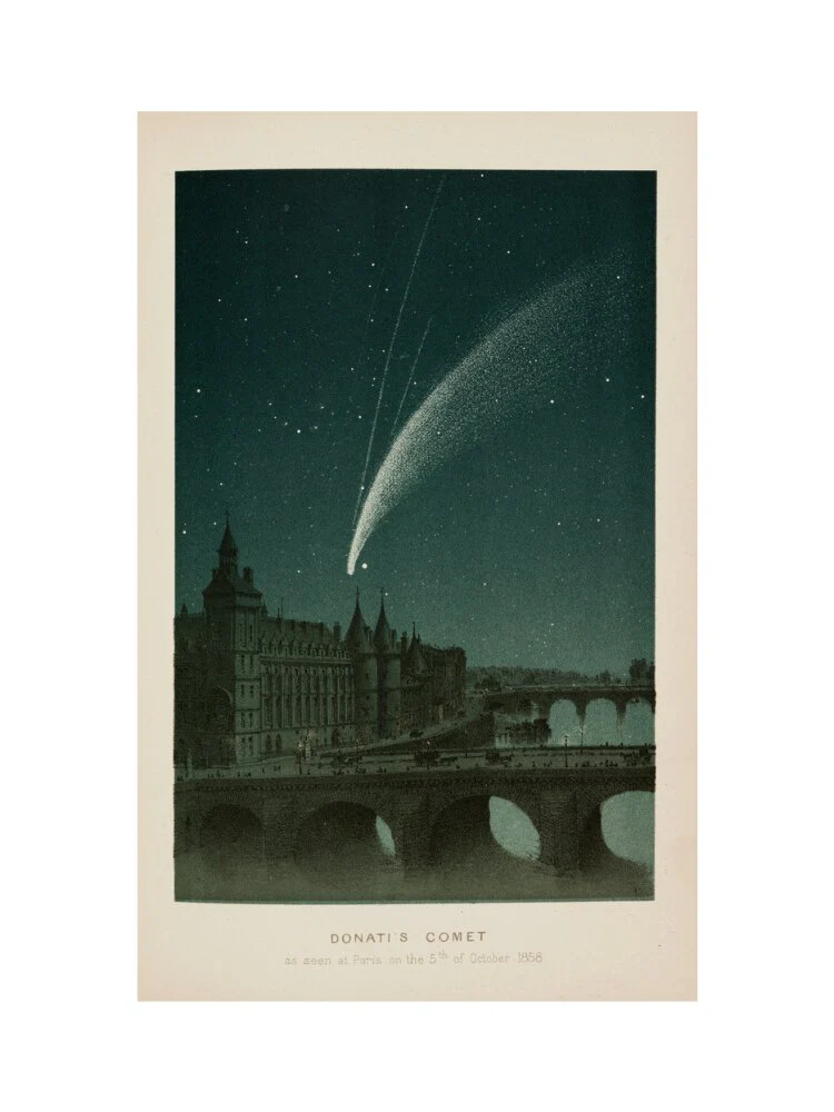 'Donati's Comet, as seen at Paris on the 5th of October 1858.' - Image 7