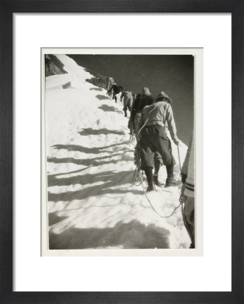 Mountain climbers, c 1925. - Image 36