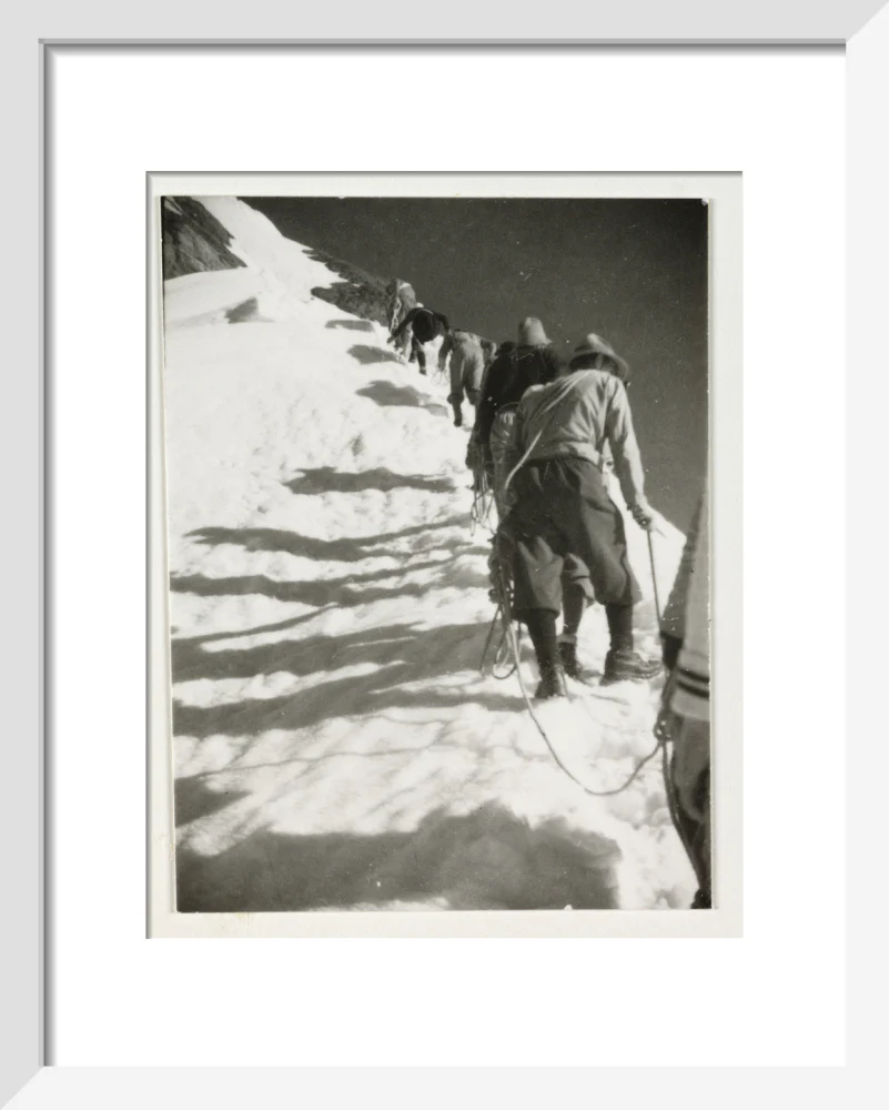Mountain climbers, c 1925. - Image 37