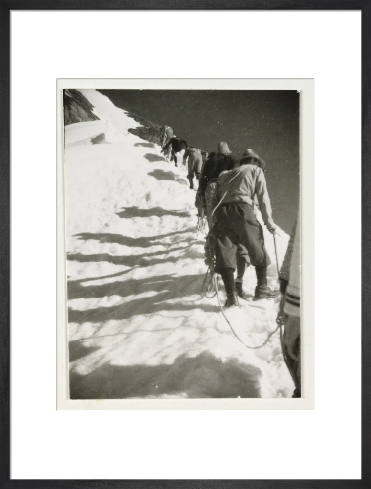 Mountain climbers, c 1925. - Image 51