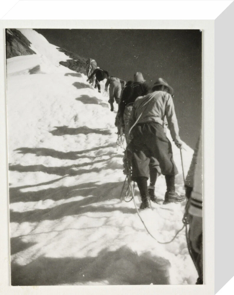 Mountain climbers, c 1925. - Image 64