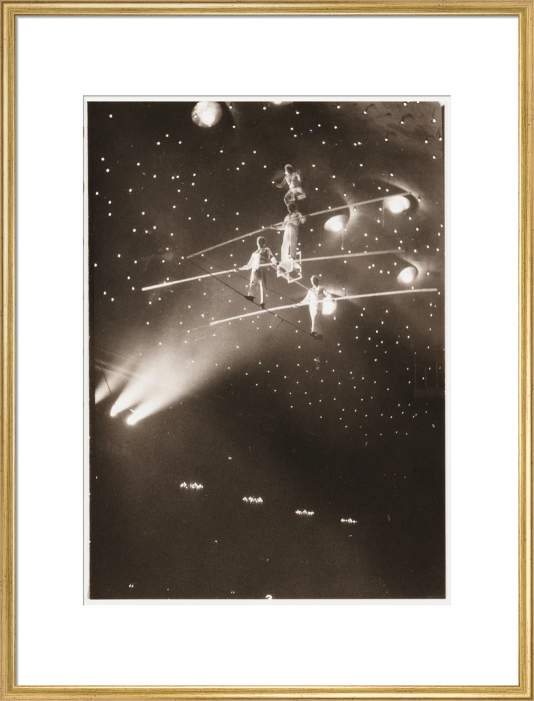 Tightrope walkers, c 1930. - Image 58