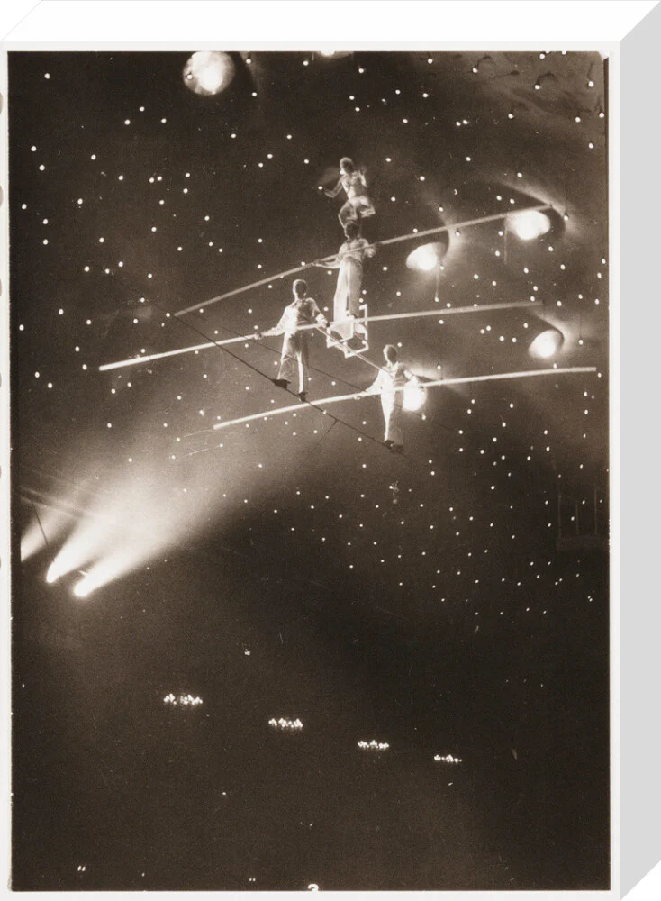 Tightrope walkers, c 1930. - Image 65