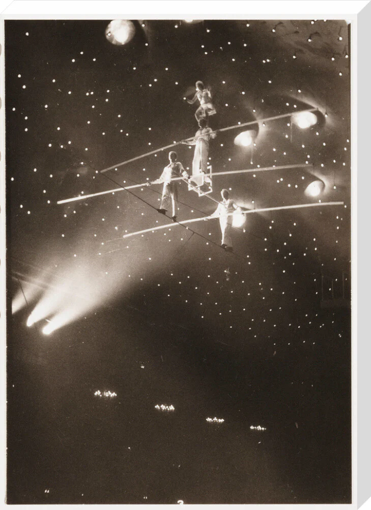Tightrope walkers, c 1930. - Image 67