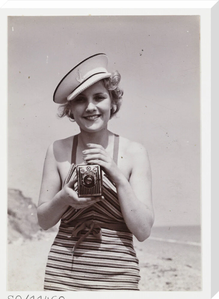 Woman taking a photograph, about 1935 - Image 34
