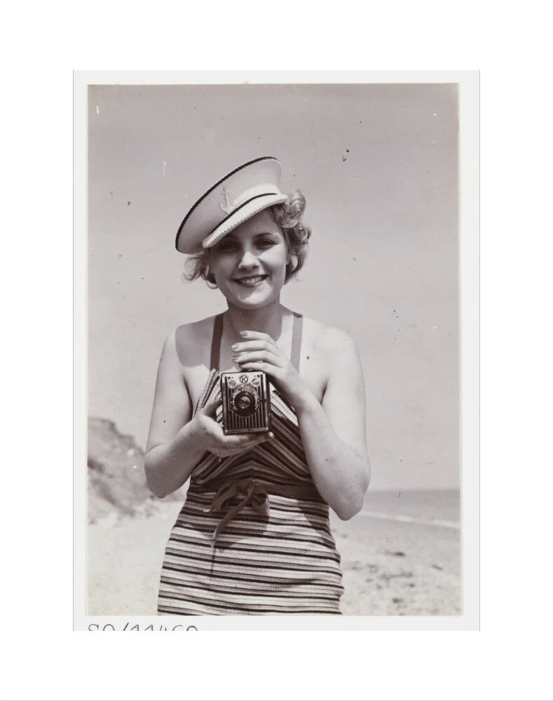 Woman taking a photograph, about 1935 - Image 35
