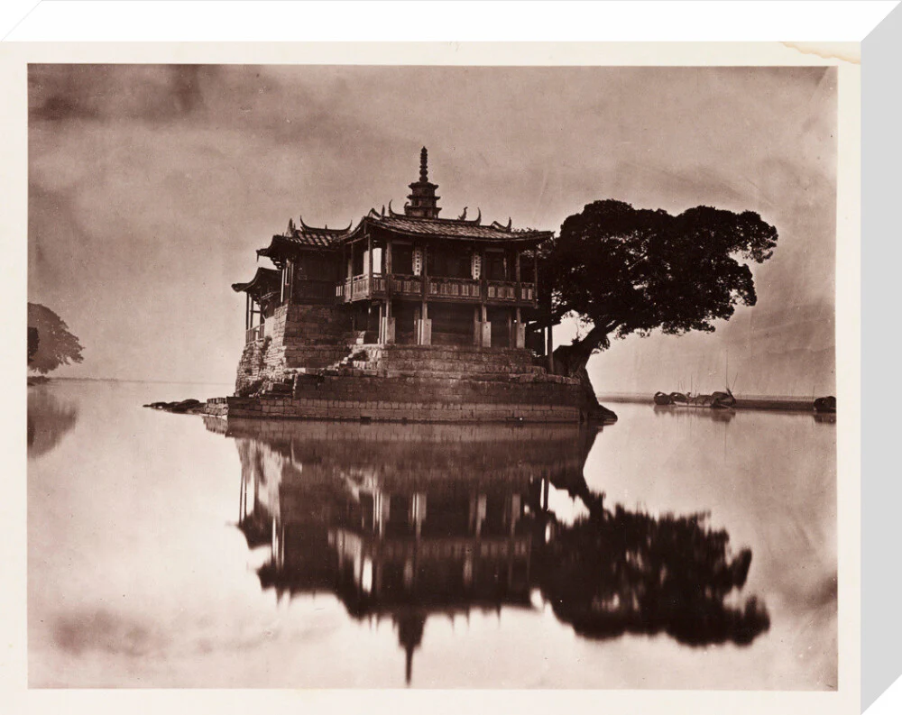 'The Island Pagoda', China, c 1871. - Image 32