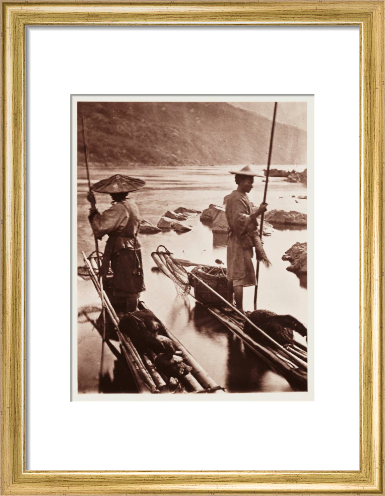 'Fishing With Cormorants', c 1871. - Image 10