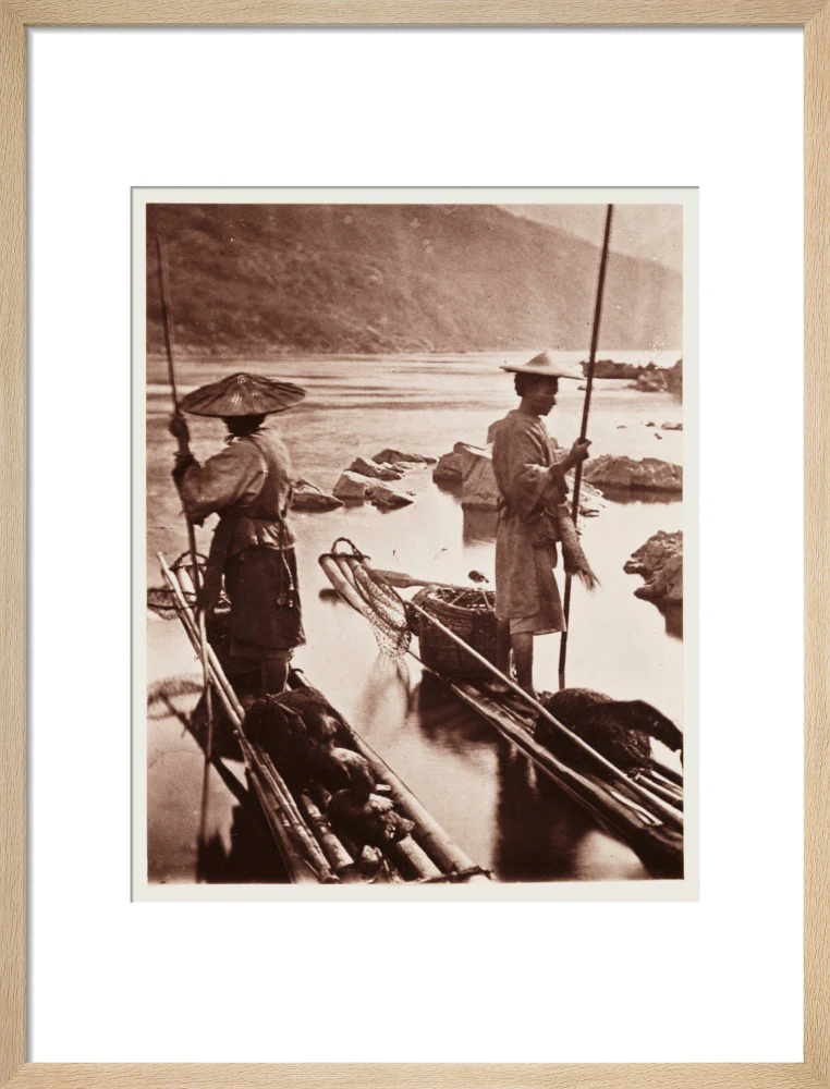 'Fishing With Cormorants', c 1871. - Image 16