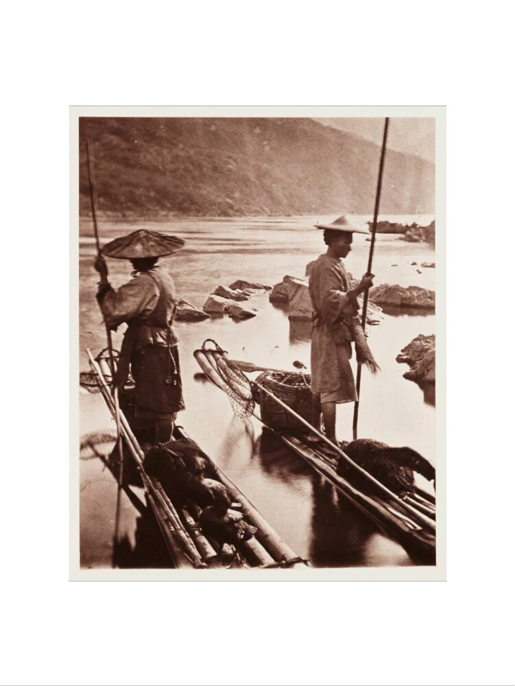 'Fishing With Cormorants', c 1871. - Image 17
