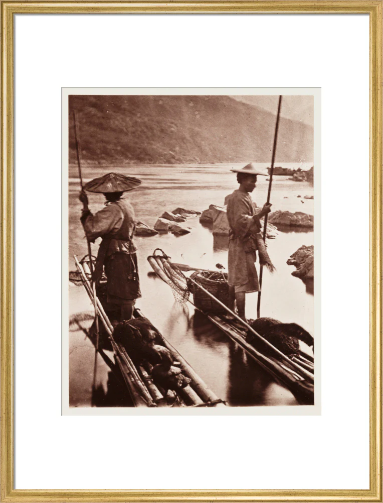 'Fishing With Cormorants', c 1871. - Image 20