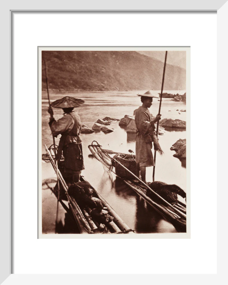 'Fishing With Cormorants', c 1871. - Image 4