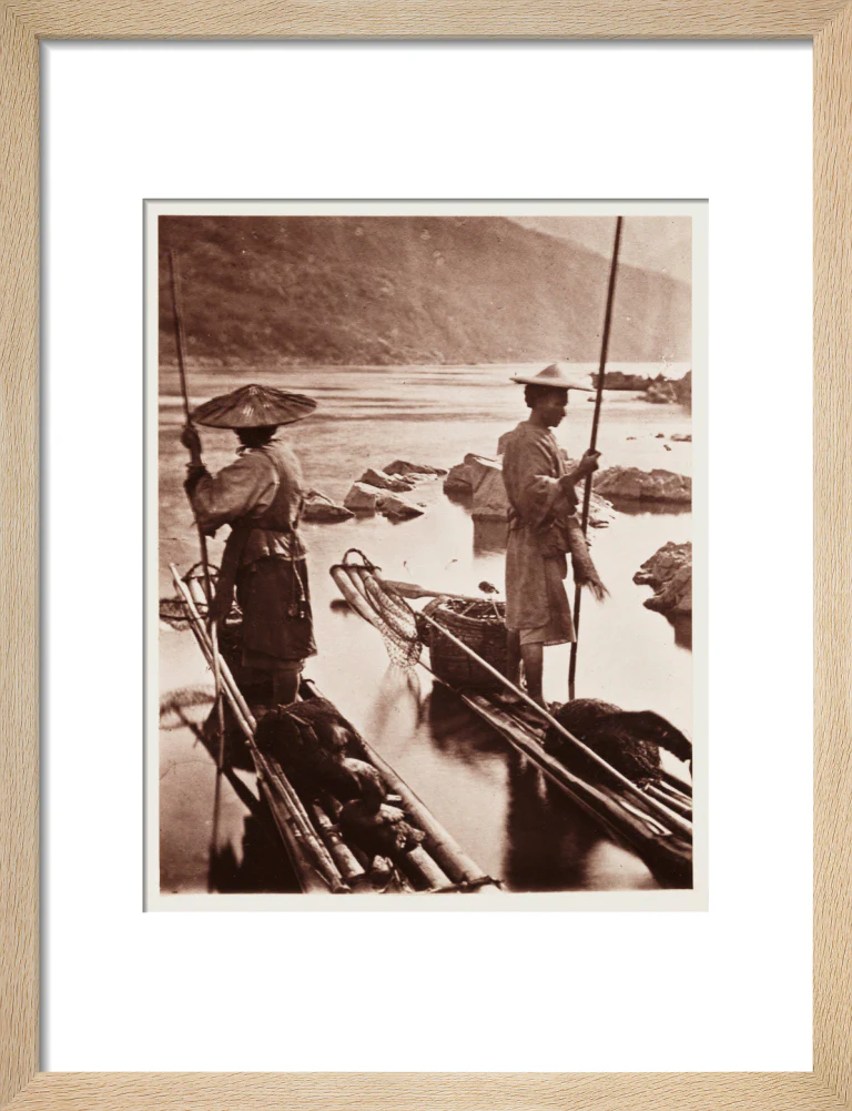 'Fishing With Cormorants', c 1871. - Image 44