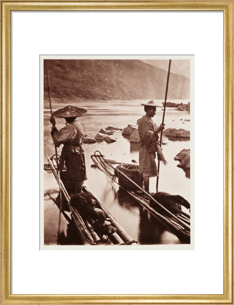 'Fishing With Cormorants', c 1871. - Image 48
