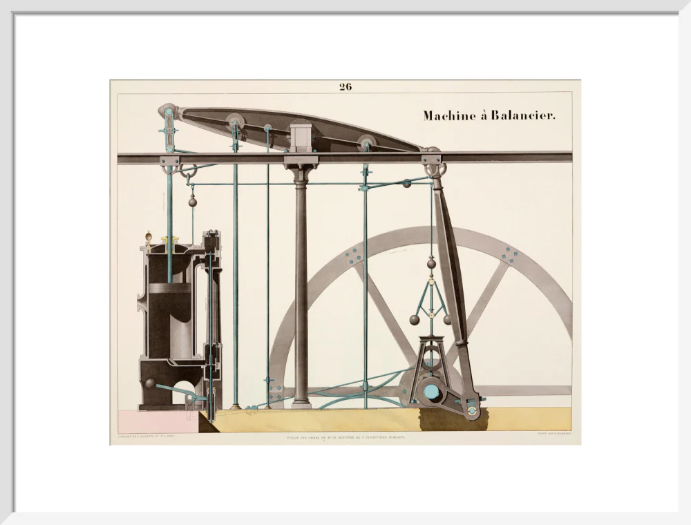 Beam engine, 1856. - Image 19
