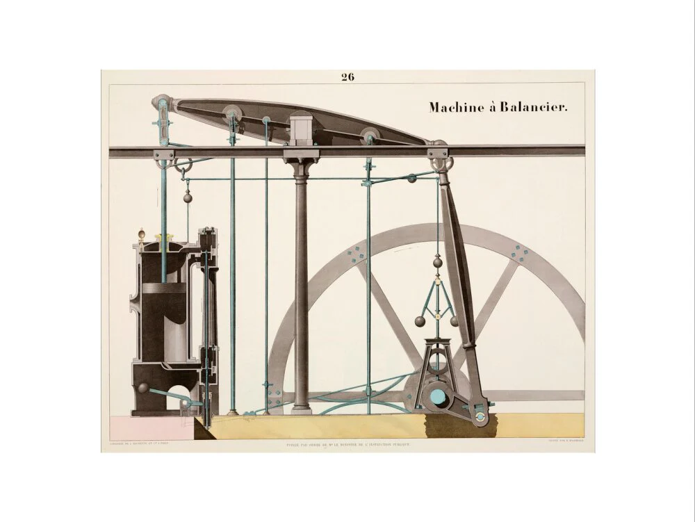 Beam engine, 1856. - Image 40