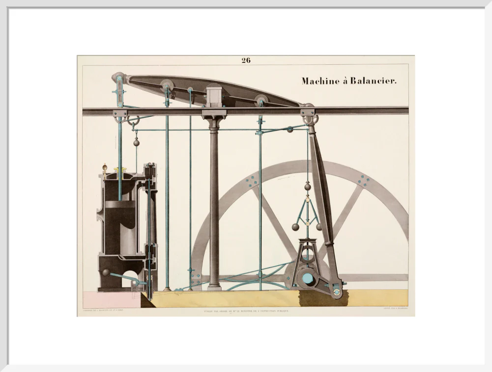 Beam engine, 1856. - Image 57