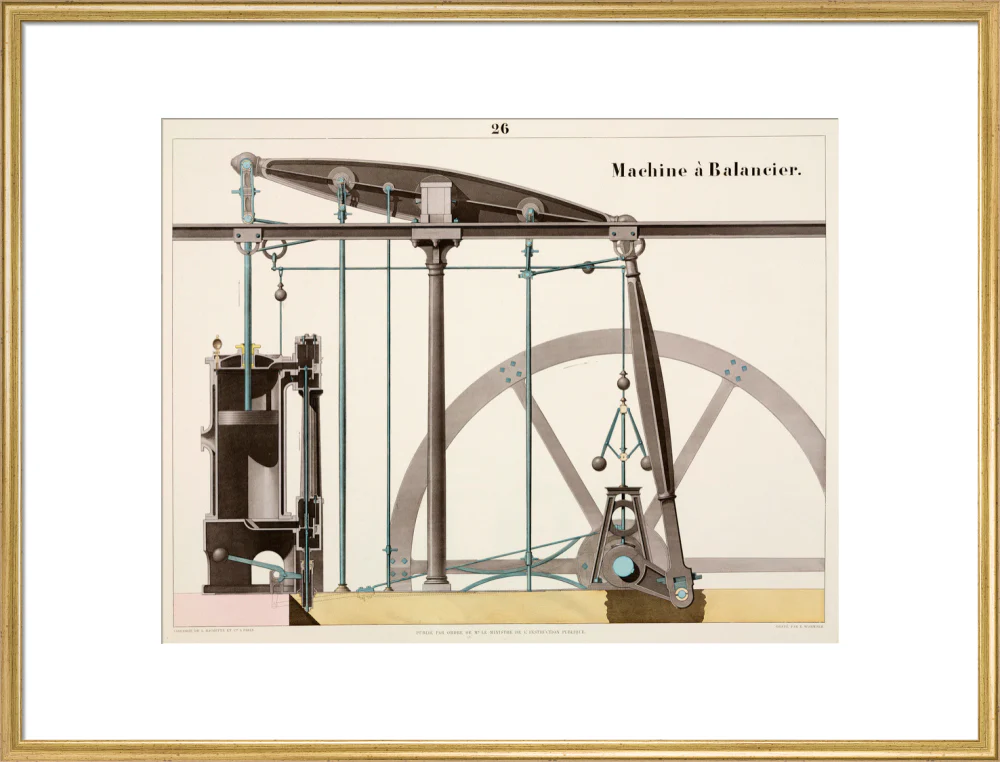 Beam engine, 1856. - Image 58