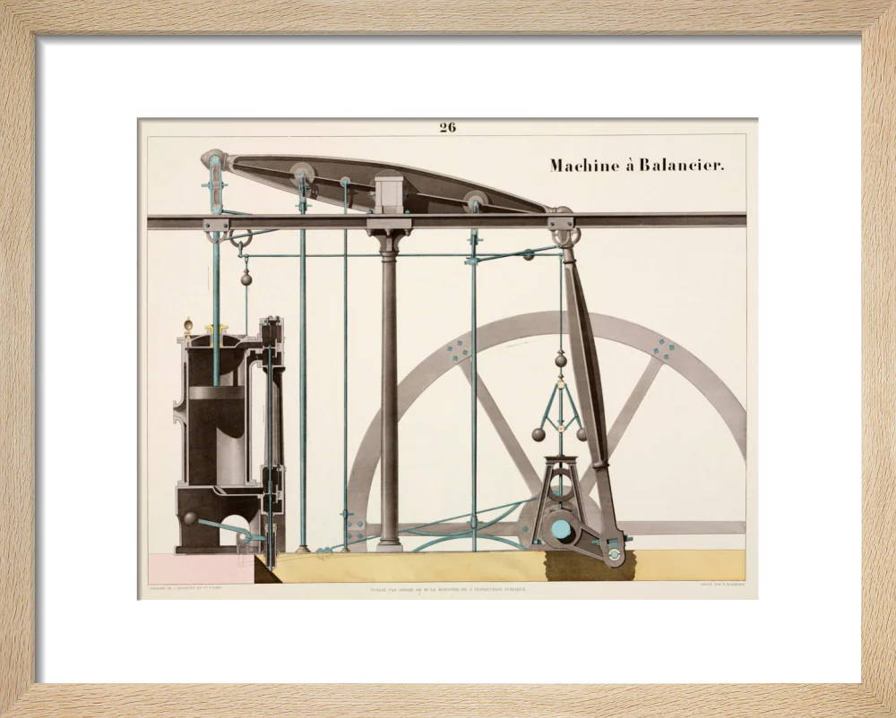 Beam engine, 1856. - Image 6