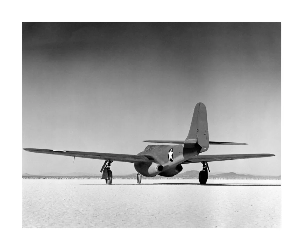 Bell XP-59A, Muroc Lake, California, c 1942. - Image 62