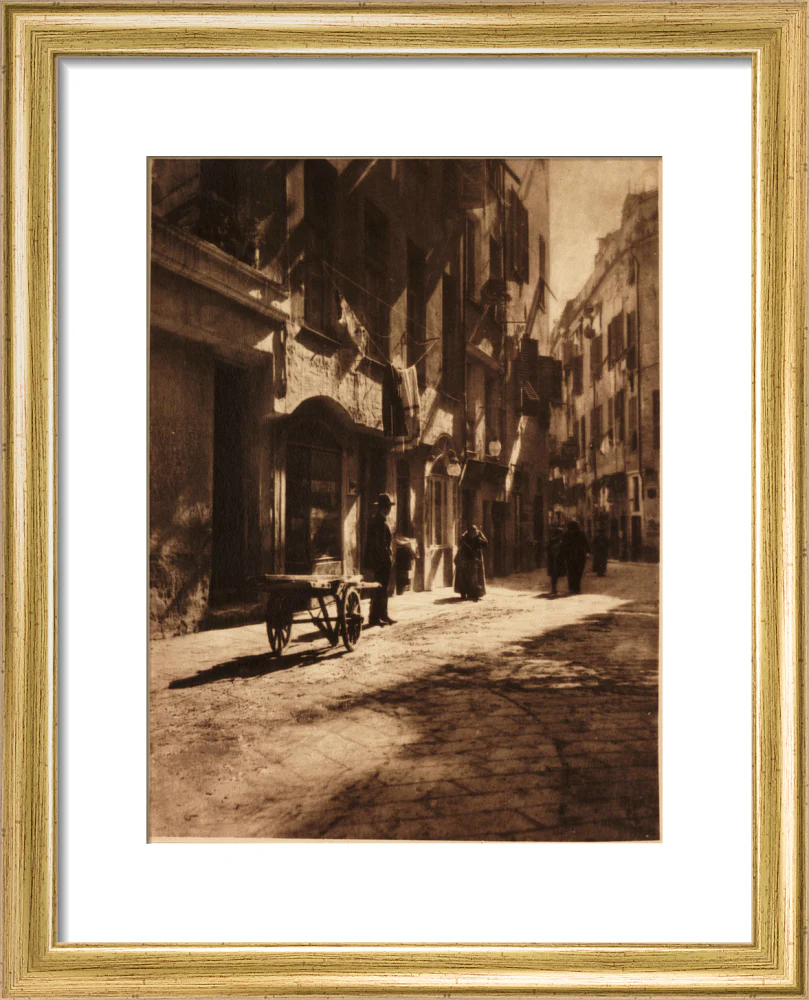Street scene, about 1900 - Image 5