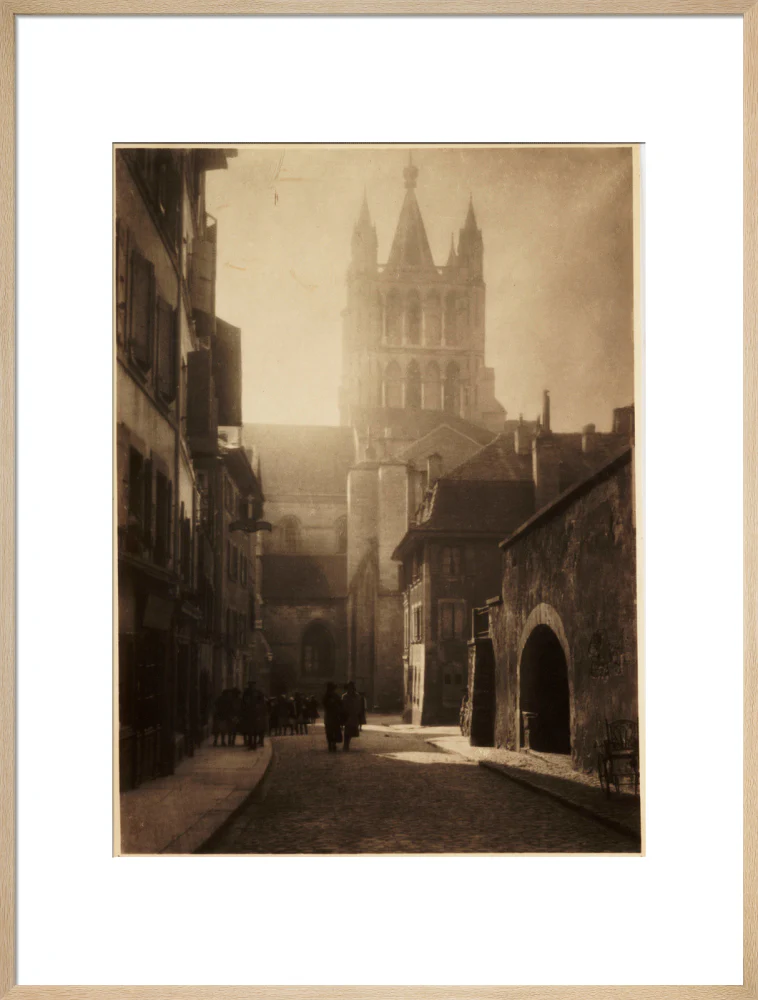 A cathedral in bright sunlight, about 1900 - Image 26