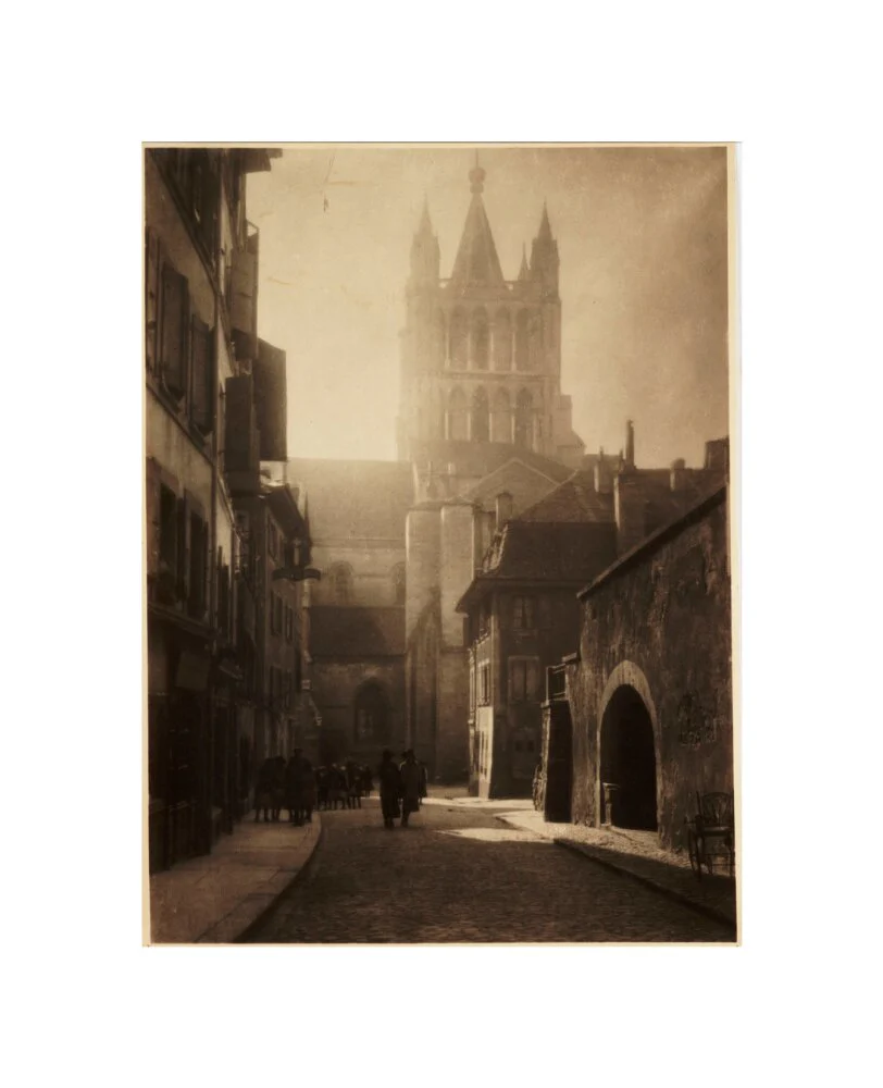 A cathedral in bright sunlight, about 1900 - Image 27