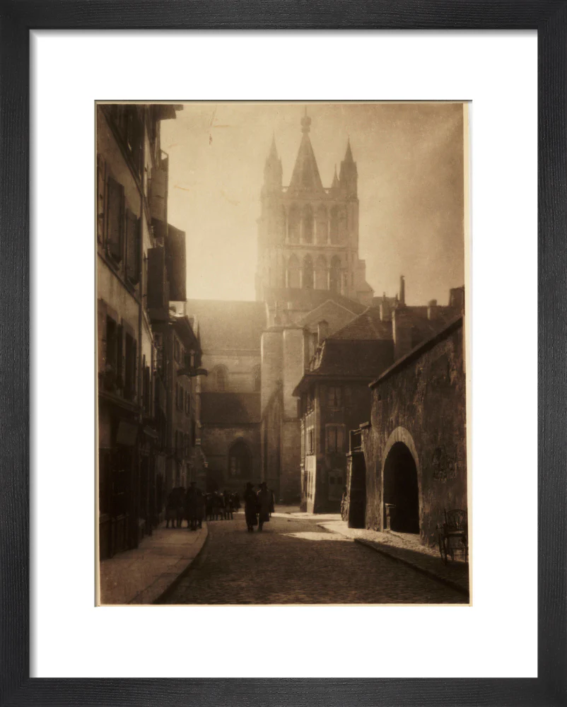 A cathedral in bright sunlight, about 1900 - Image 36
