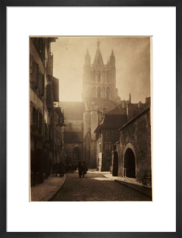 A cathedral in bright sunlight, about 1900 - Image 46