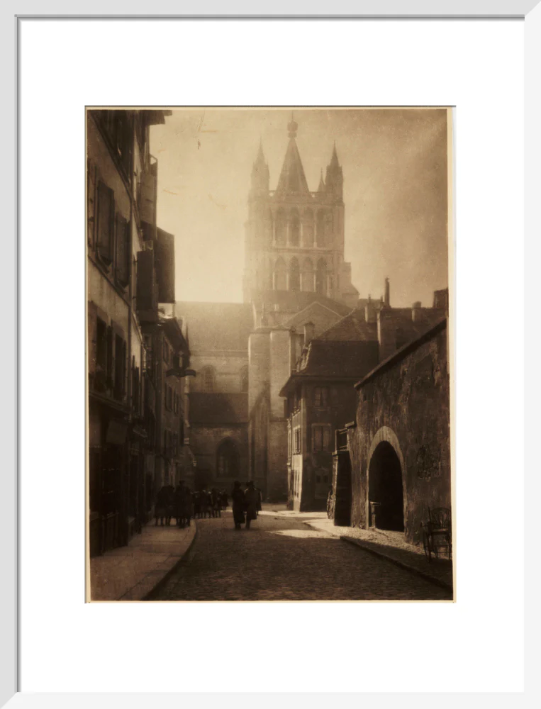 A cathedral in bright sunlight, about 1900 - Image 47
