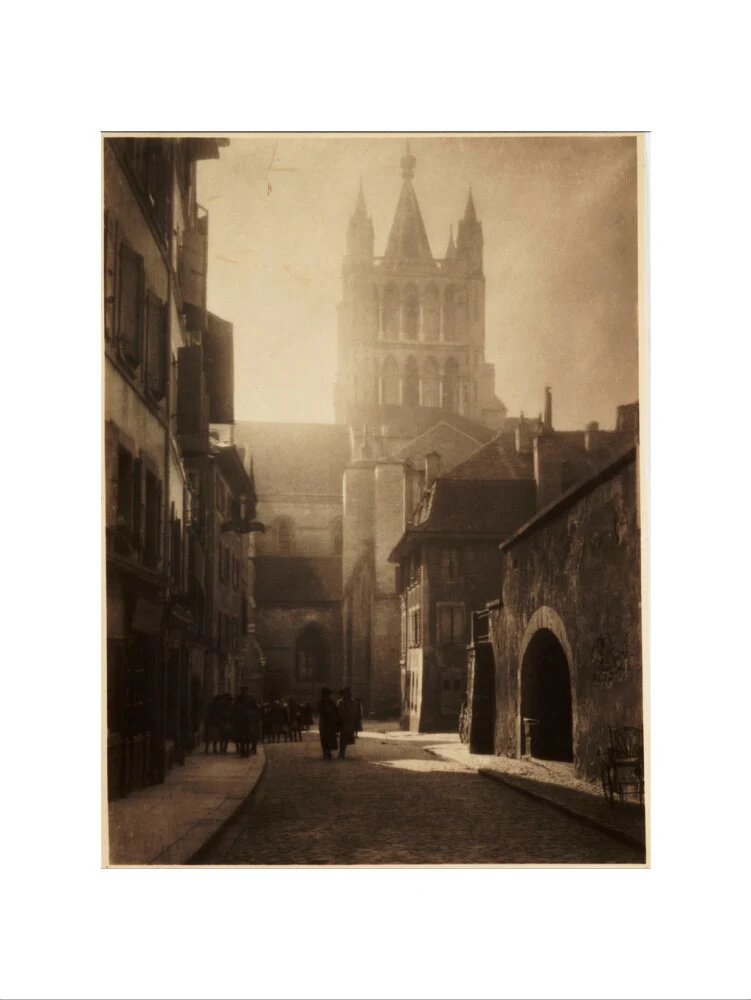 A cathedral in bright sunlight, about 1900 - Image 50
