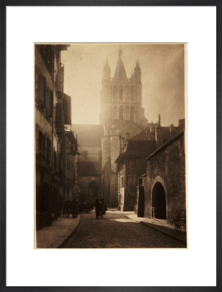 A cathedral in bright sunlight, about 1900 - Image 51