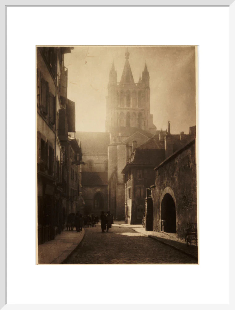 A cathedral in bright sunlight, about 1900 - Image 52