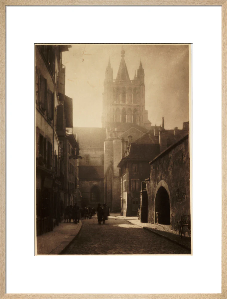A cathedral in bright sunlight, about 1900 - Image 54