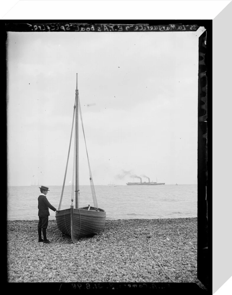 SS La Marguerite And Edgar Tarry Adams's Boat 'Spitfire'', 1898. - Image 31