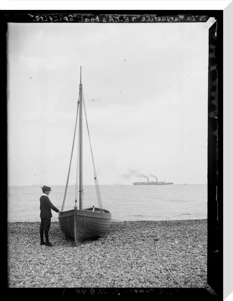 SS La Marguerite And Edgar Tarry Adams's Boat 'Spitfire'', 1898. - Image 33