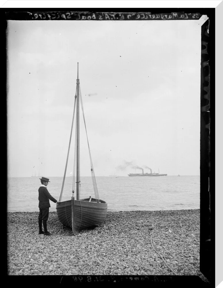 SS La Marguerite And Edgar Tarry Adams's Boat 'Spitfire'', 1898. - Image 34