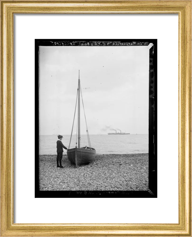 SS La Marguerite And Edgar Tarry Adams's Boat 'Spitfire'', 1898. - Image 5
