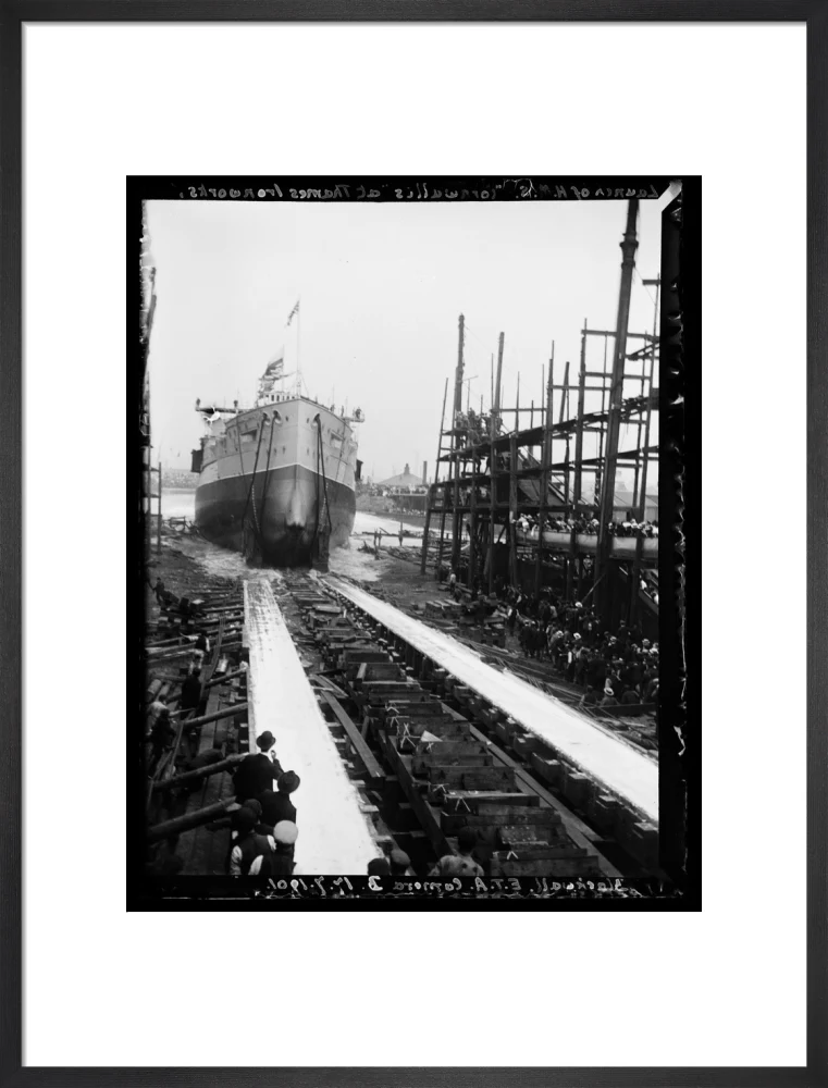 Launch Of HMS Cornwallis At Thames Ironworks, Blackwall', 1901 - Image 18