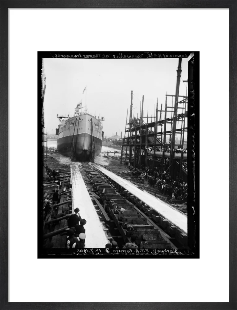 Launch Of HMS Cornwallis At Thames Ironworks, Blackwall', 1901 - Image 46