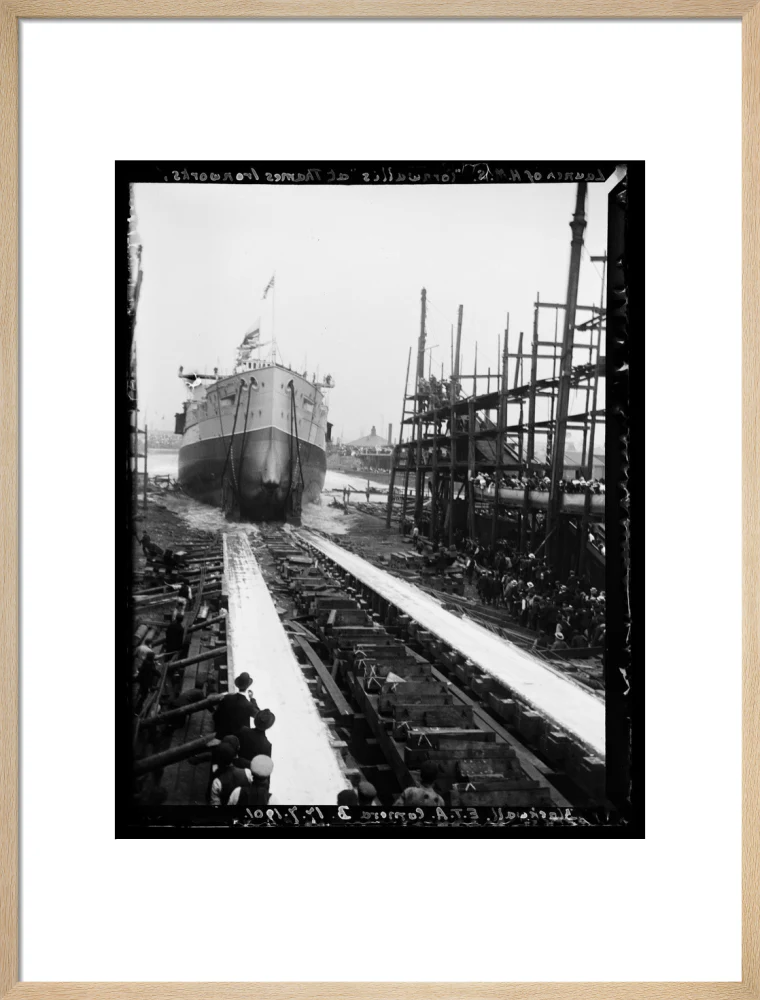 Launch Of HMS Cornwallis At Thames Ironworks, Blackwall', 1901 - Image 54