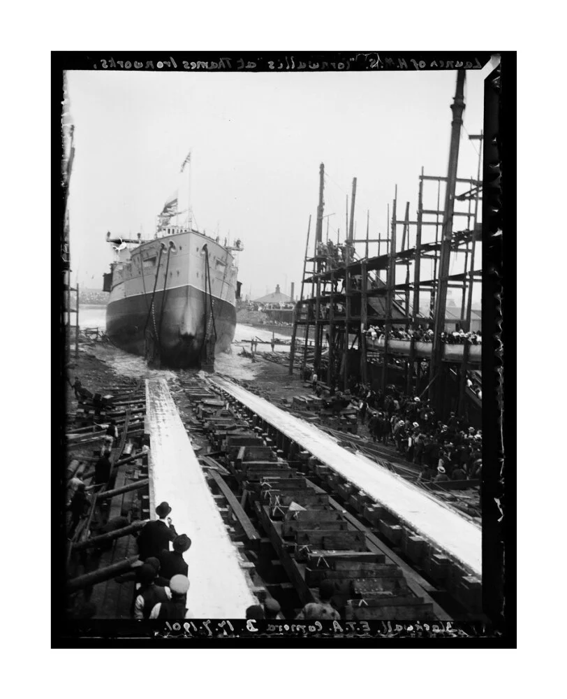 Launch Of HMS Cornwallis At Thames Ironworks, Blackwall', 1901 - Image 62