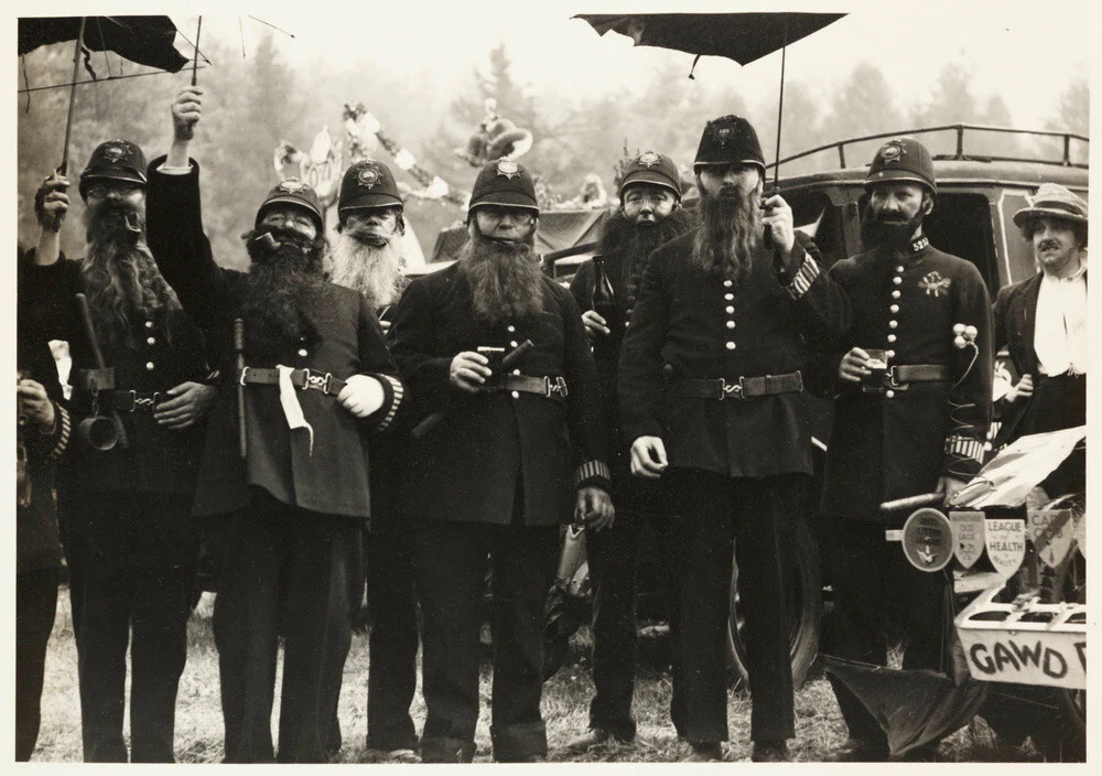 Fancy dress procession, 1937.