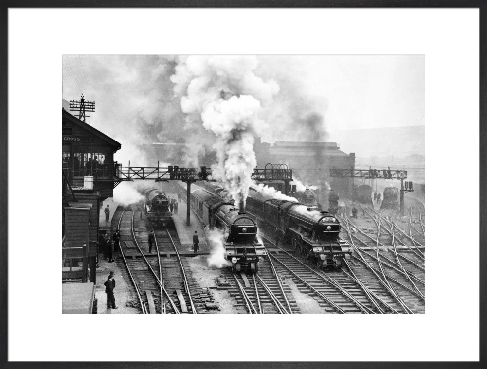 Flying Scotsman at King's Cross station, c 1930. - Image 23