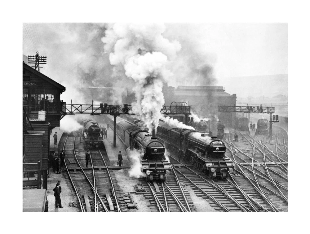Flying Scotsman at King's Cross station, c 1930. - Image 62