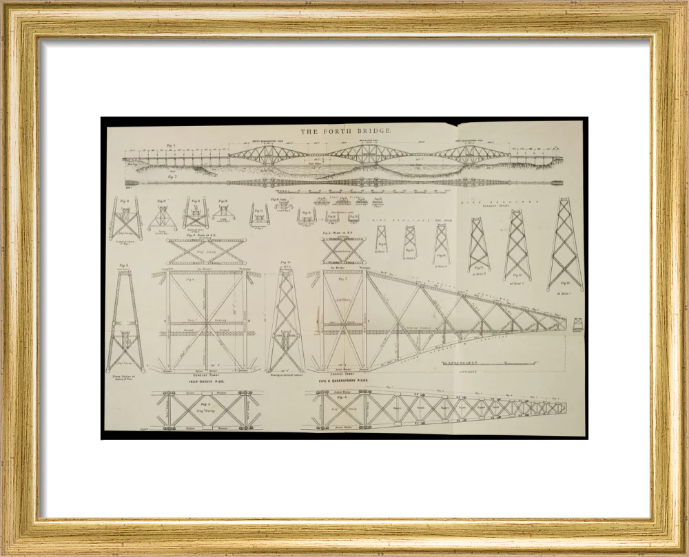 Diagram of the Forth Bridge - Image 38