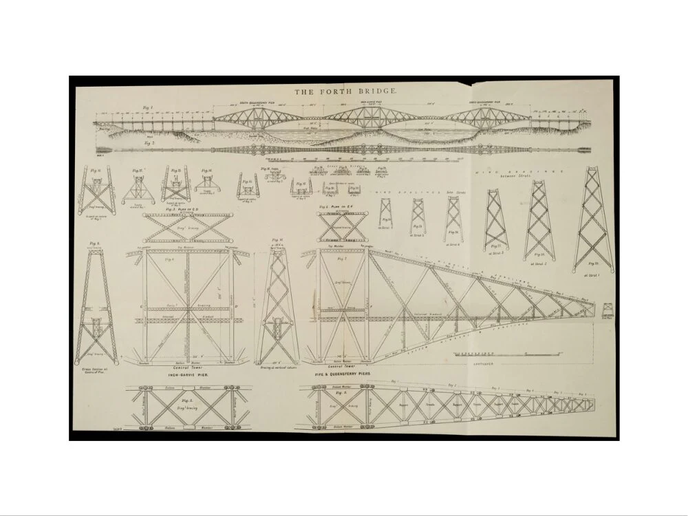 Diagram of the Forth Bridge - Image 40