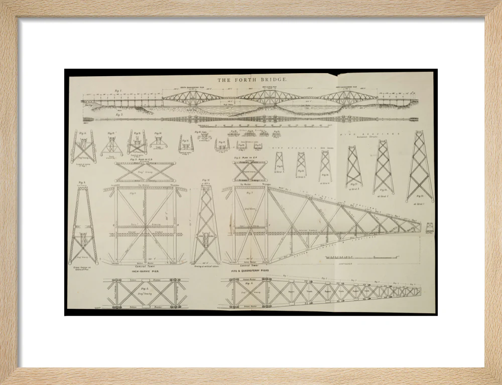 Diagram of the Forth Bridge - Image 44