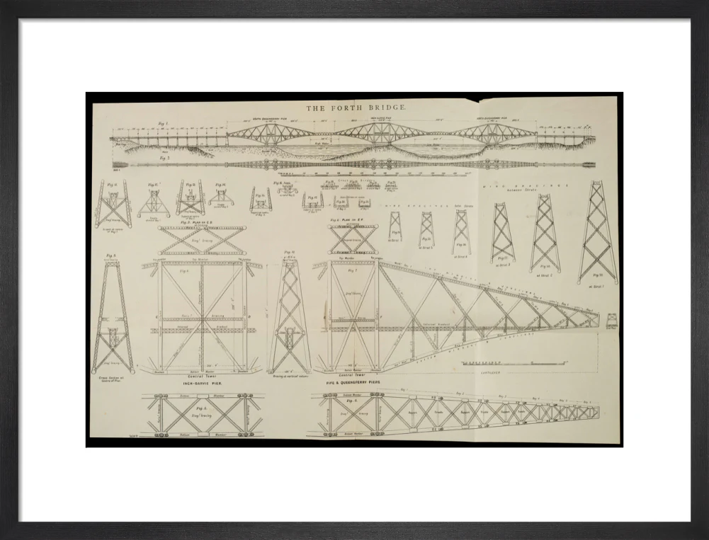 Diagram of the Forth Bridge - Image 46